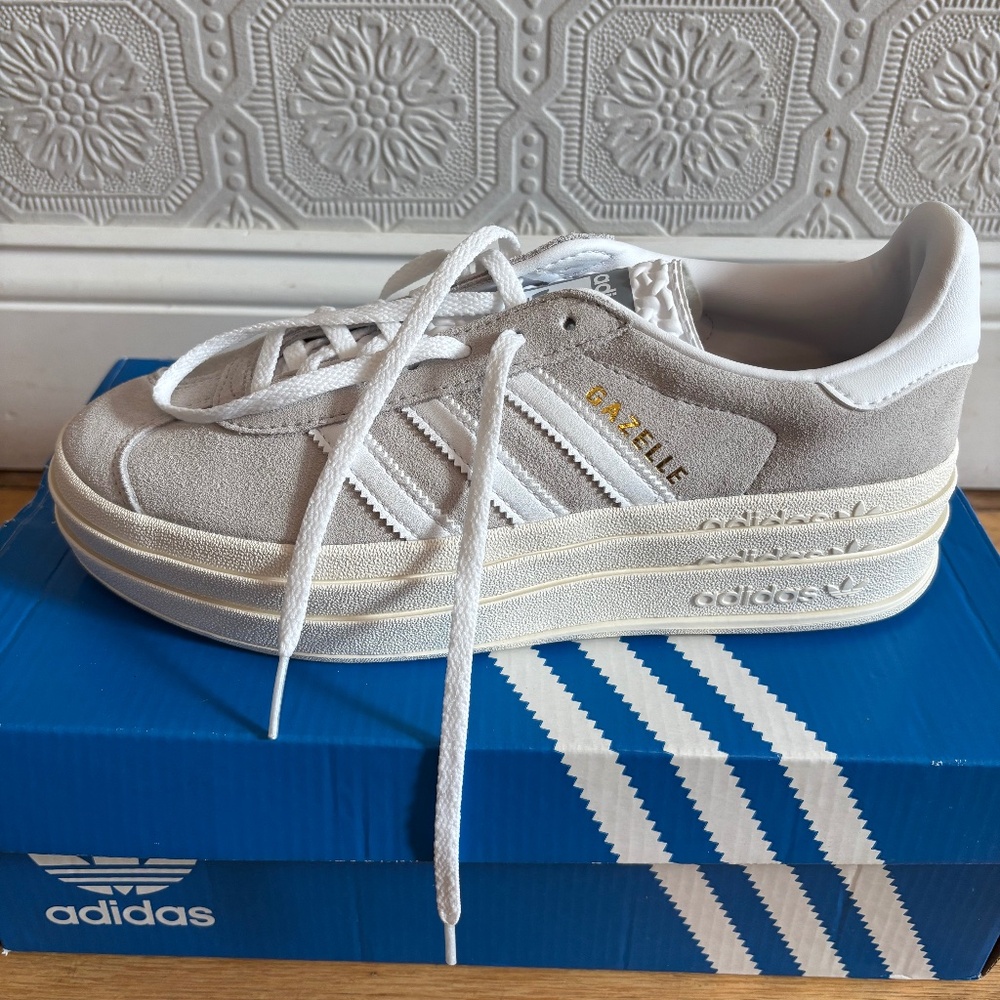 Adidas Women’s Bold Gazelle ‘Grey white’